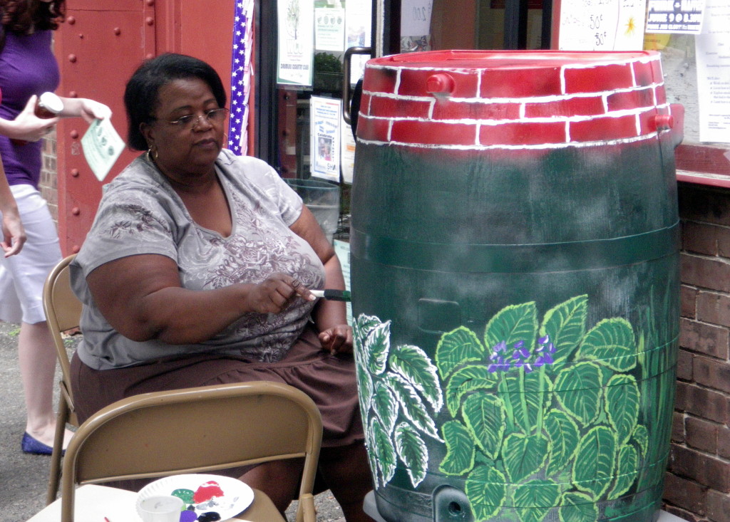 Rain Barrel Painting Westcott 1