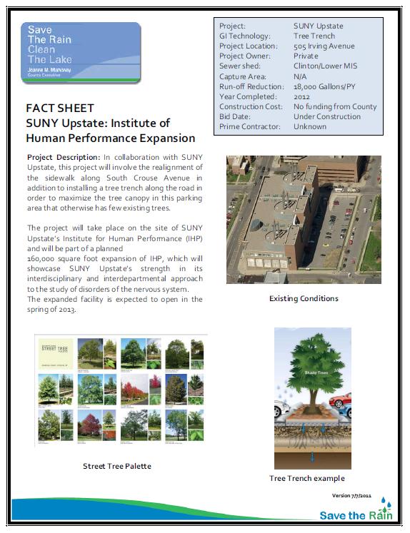 SUNY Upstate IHP Project Overview (PDF)