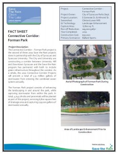 Connective Corridor Forman Park Project Overview