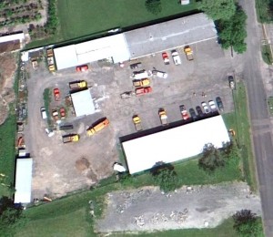 Aerial Image of East Syracuse Project Area - Bagg St DPW Garage 