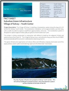 Solvay Youth Center SGIP Fact Sheet (PDF)