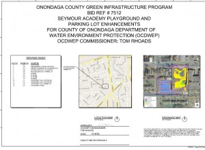 Seymour Academy Parking Lot/Playground Project Plans (PDF)