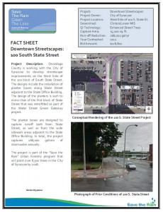 DT Streetscape 100 S State Fact Sheet (PDF)