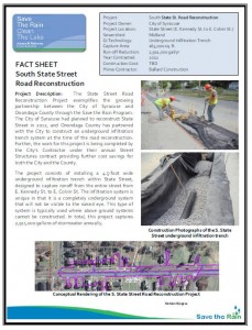 S. State St. Recon Fact Sheet