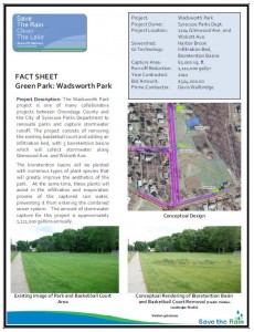 Wadsworth Park Fact Sheet (PDF)