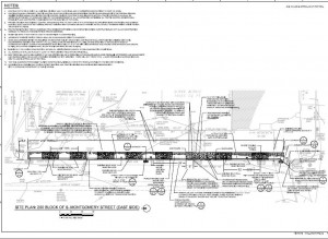 Downtown Streetscapes 200 Montgomery East Project Plans (PDF)