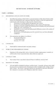 Zoo Parking Lot Technical Specifications