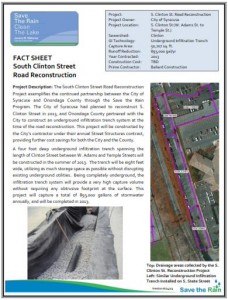 S Clinton Street Road Recon Fact Sheet (PDF)