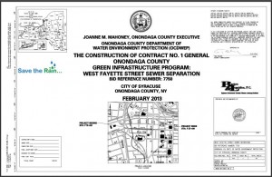 W Fayette Street - Connective Corridor - Project Plans (PDF)