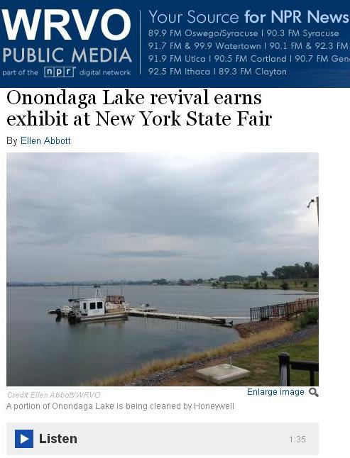 WRVO Onondaga Lake NYS Fair (link)