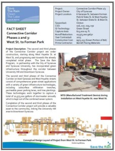 Connective Corridor Phases 2-3 fact sheet