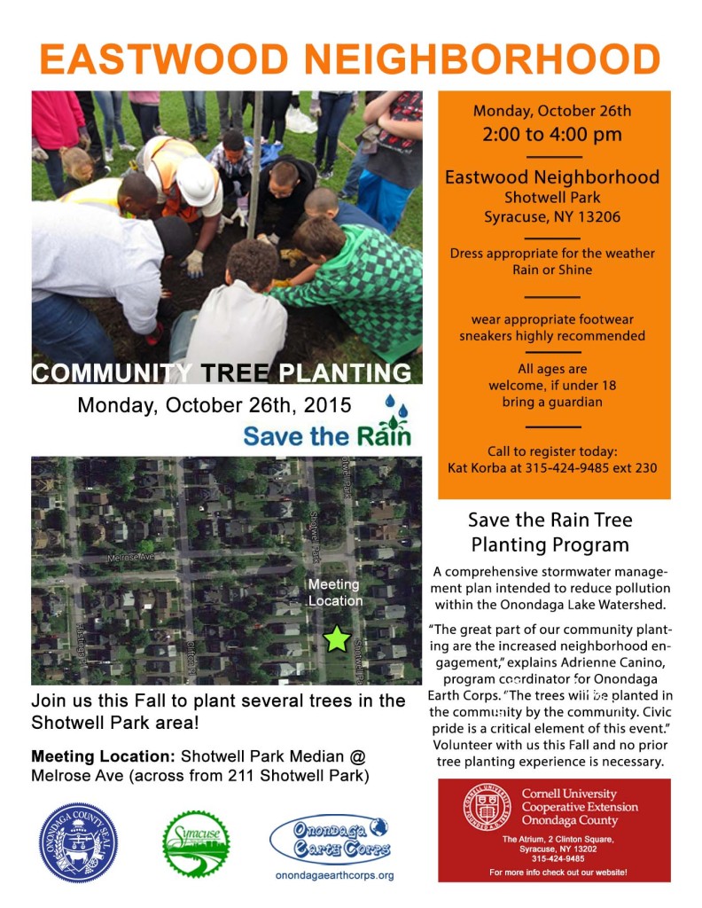 Eastwood tree planting flyer 2015