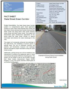 State Street Green Corridor Fact Sheet